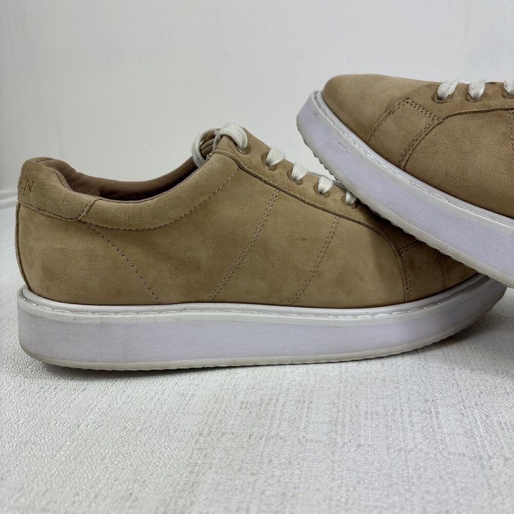 Lauren Ralph Lauren ANGELINE Brown Tan Suede Preowned Fashion Women's Size 8.5 - Picture 11 of 14